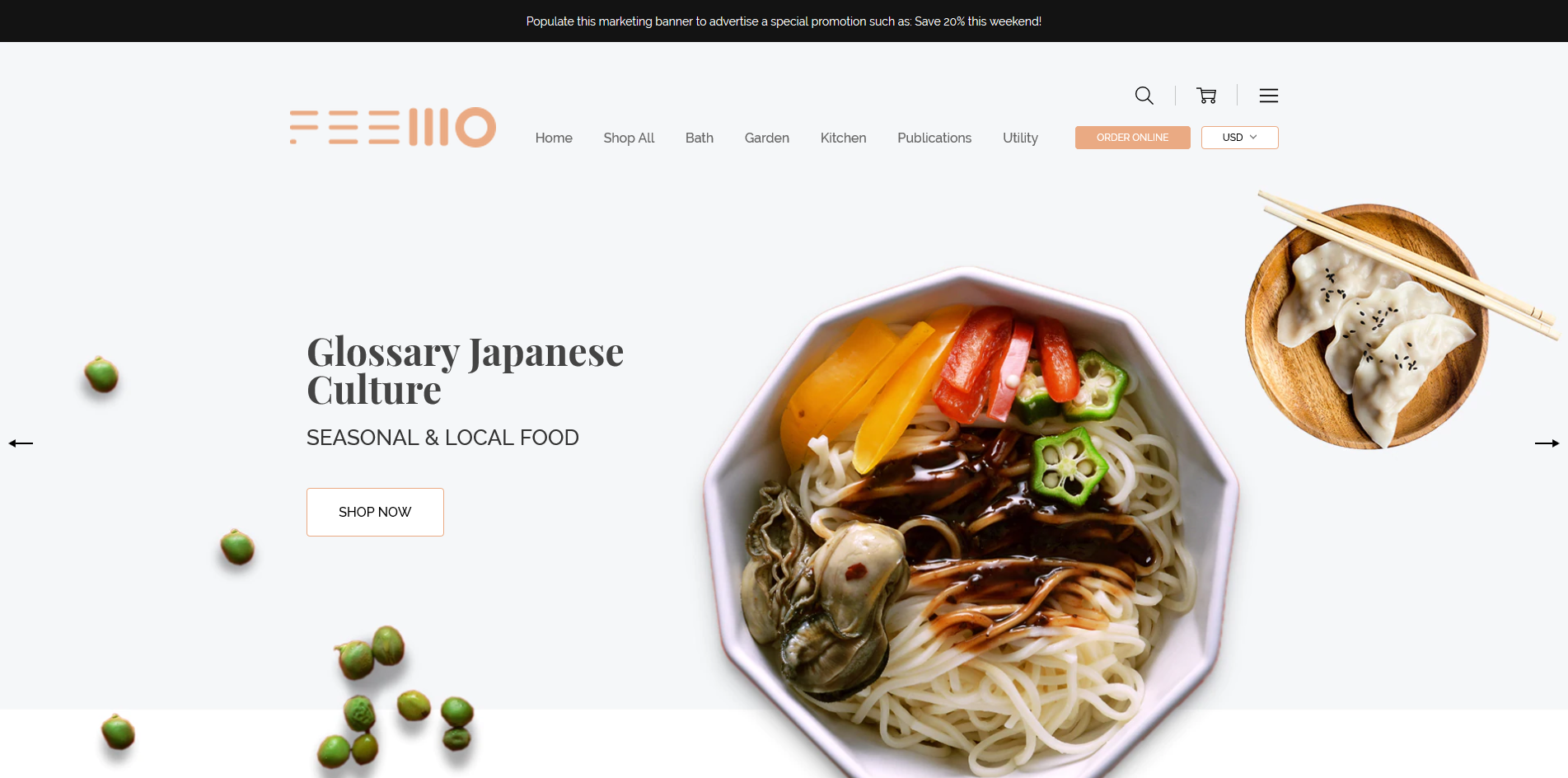 FeellioCuisine - Restaurants Stencil BigCommerce Theme