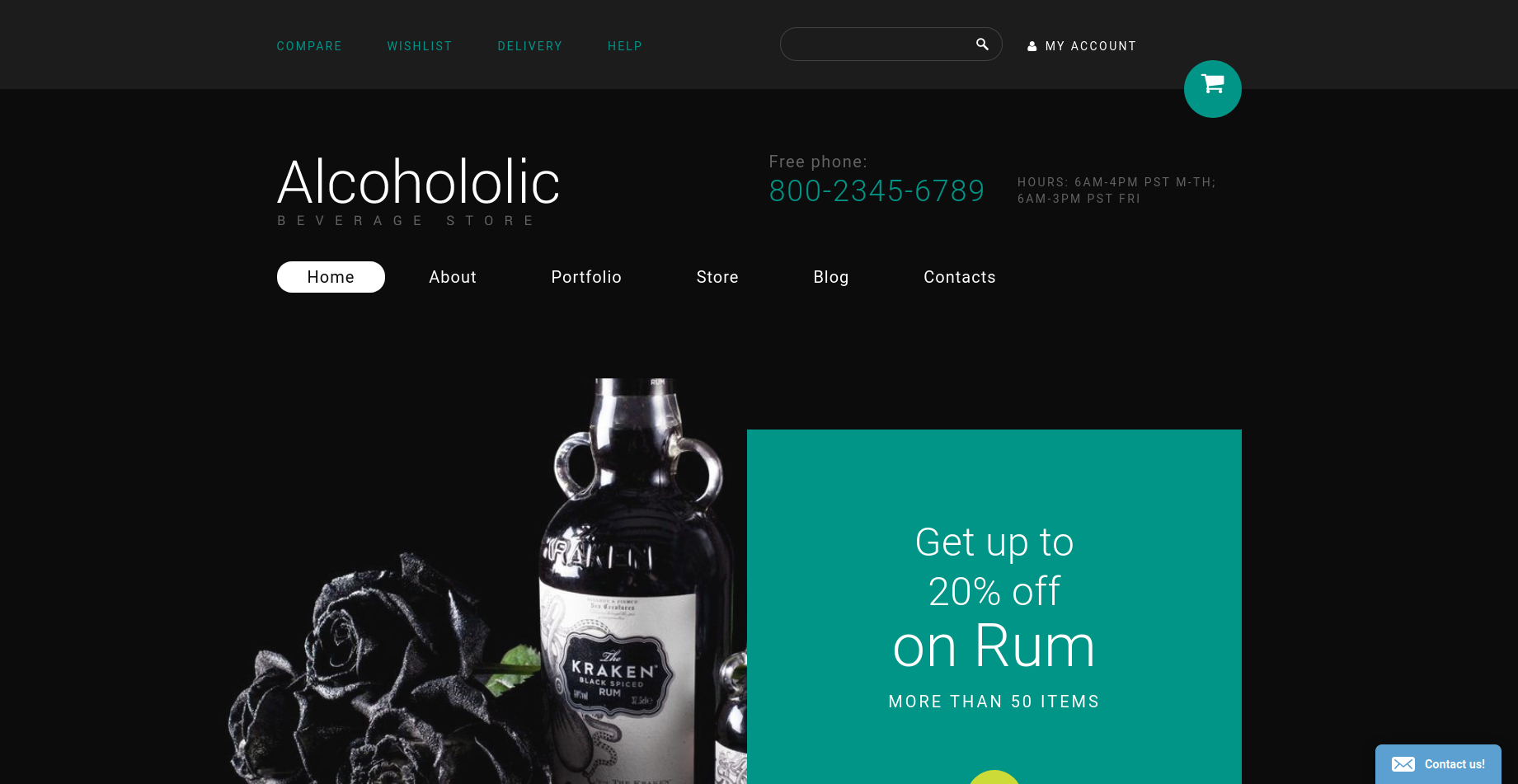 Food and Drink Store WooCommerce Theme