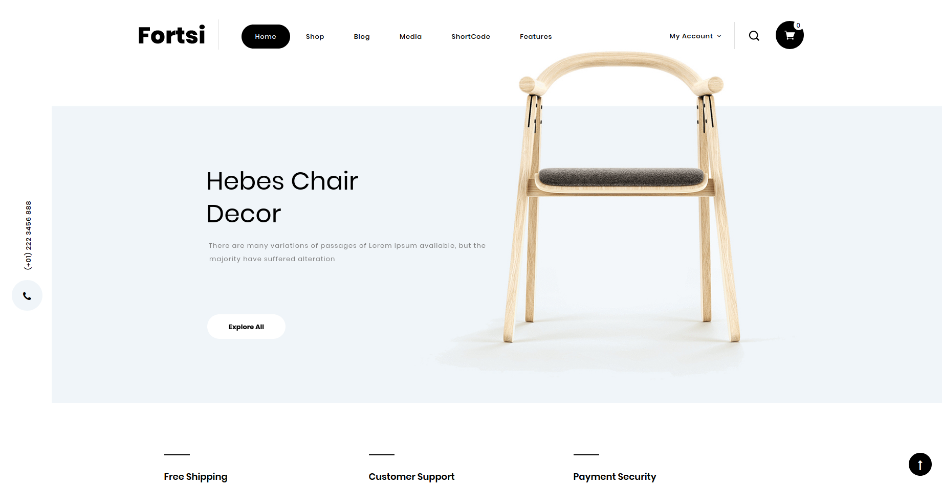 Fortsi - Furniture Store WooCommerce Theme