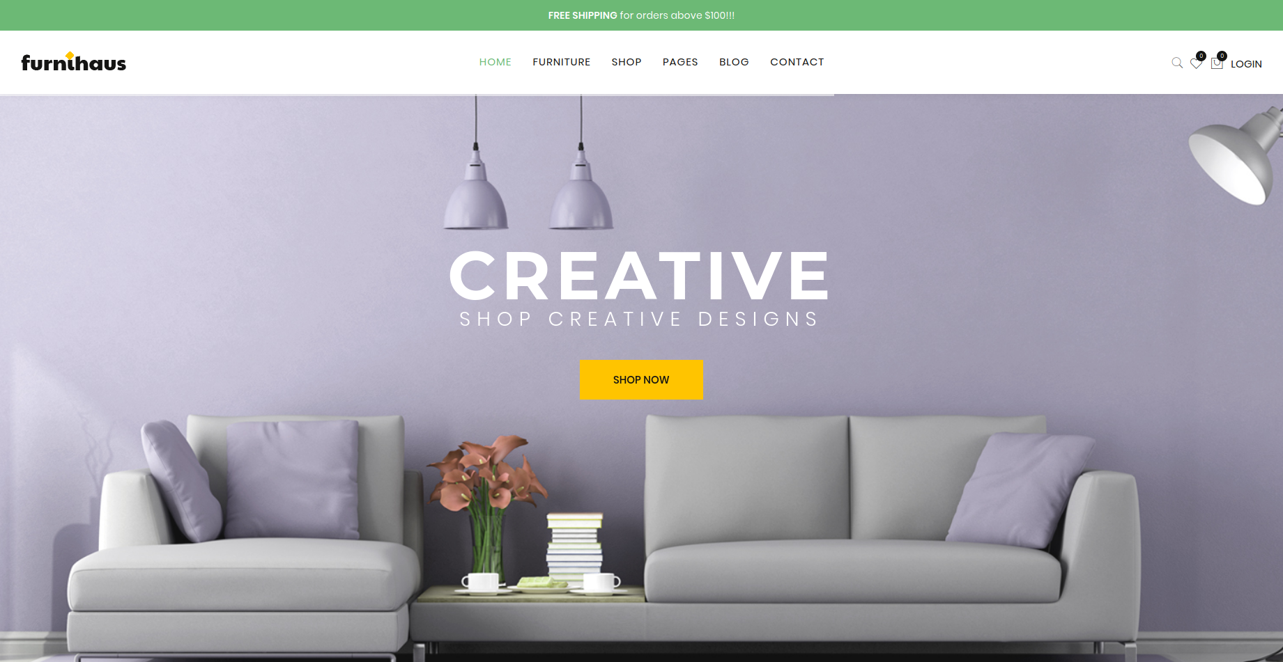 Furnihaus - Responsive Furniture WooCommerce WordPress Theme
