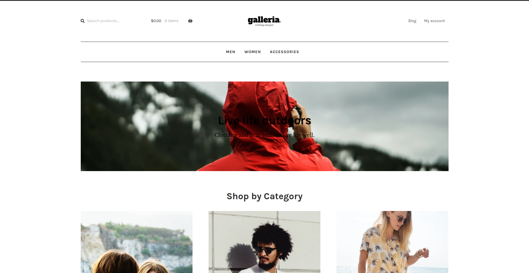 Galleria - WooCommerce Theme
