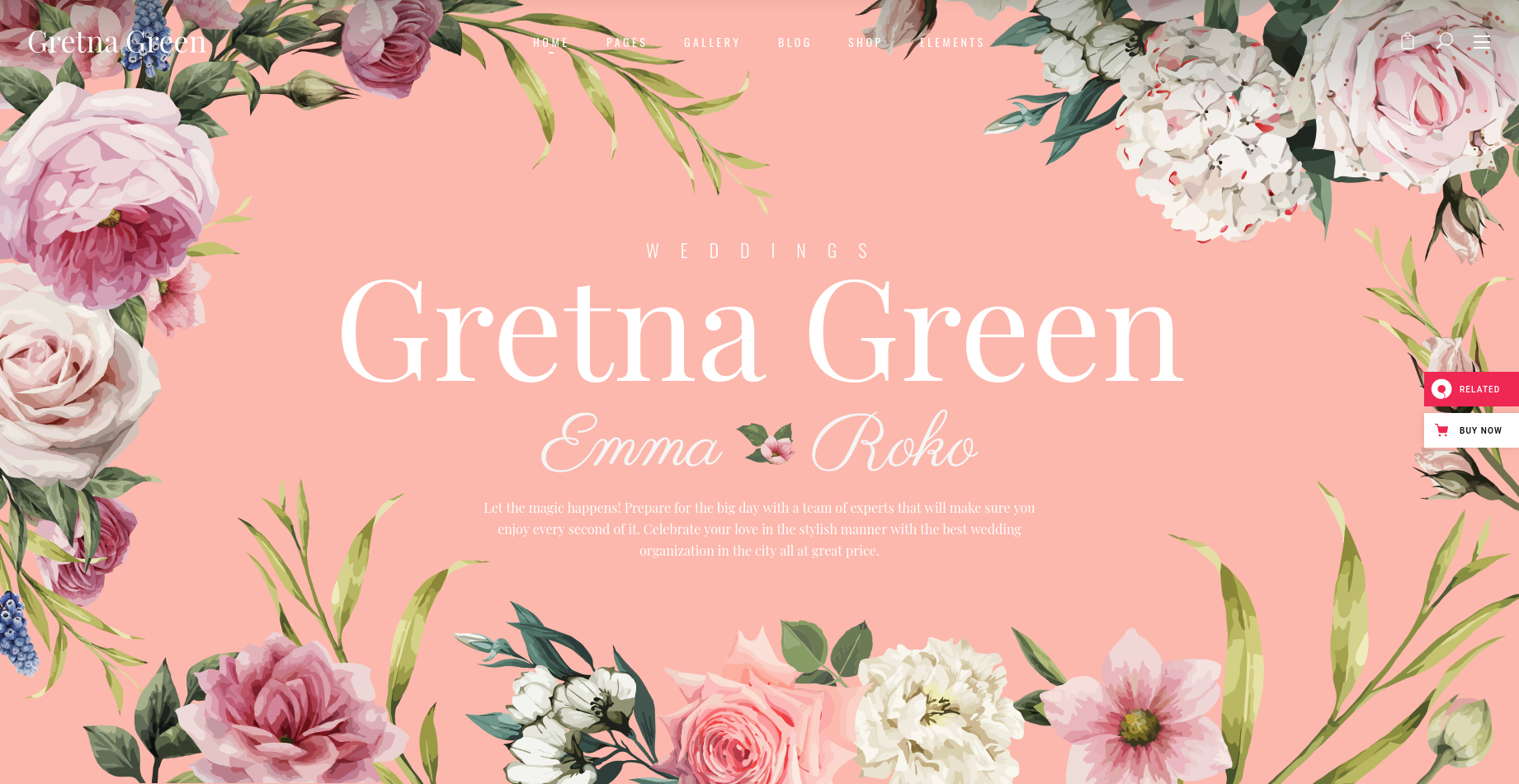 Gretna Green - Wedding Theme