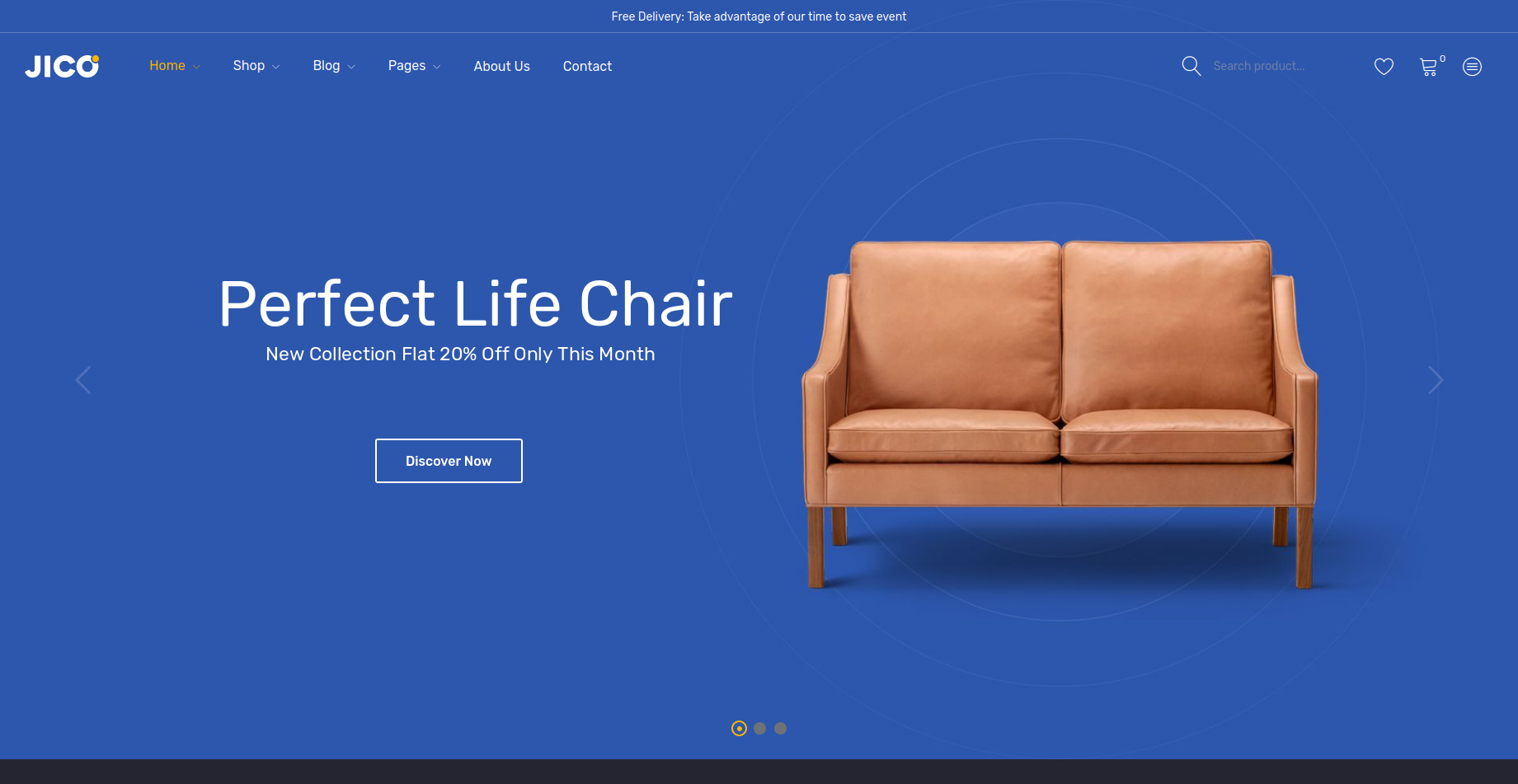 Jico - Furniture & Home Decor for WooCommerce WordPress