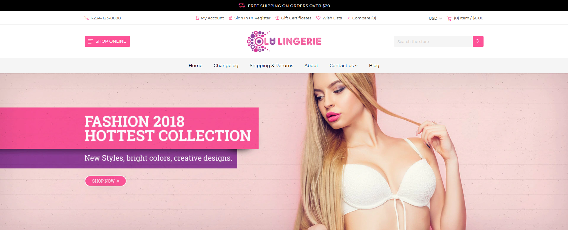La Lingerie BigCommerce Theme