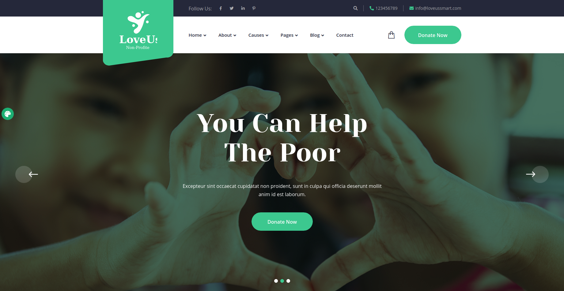 Loveus - Elementor WordPress Theme