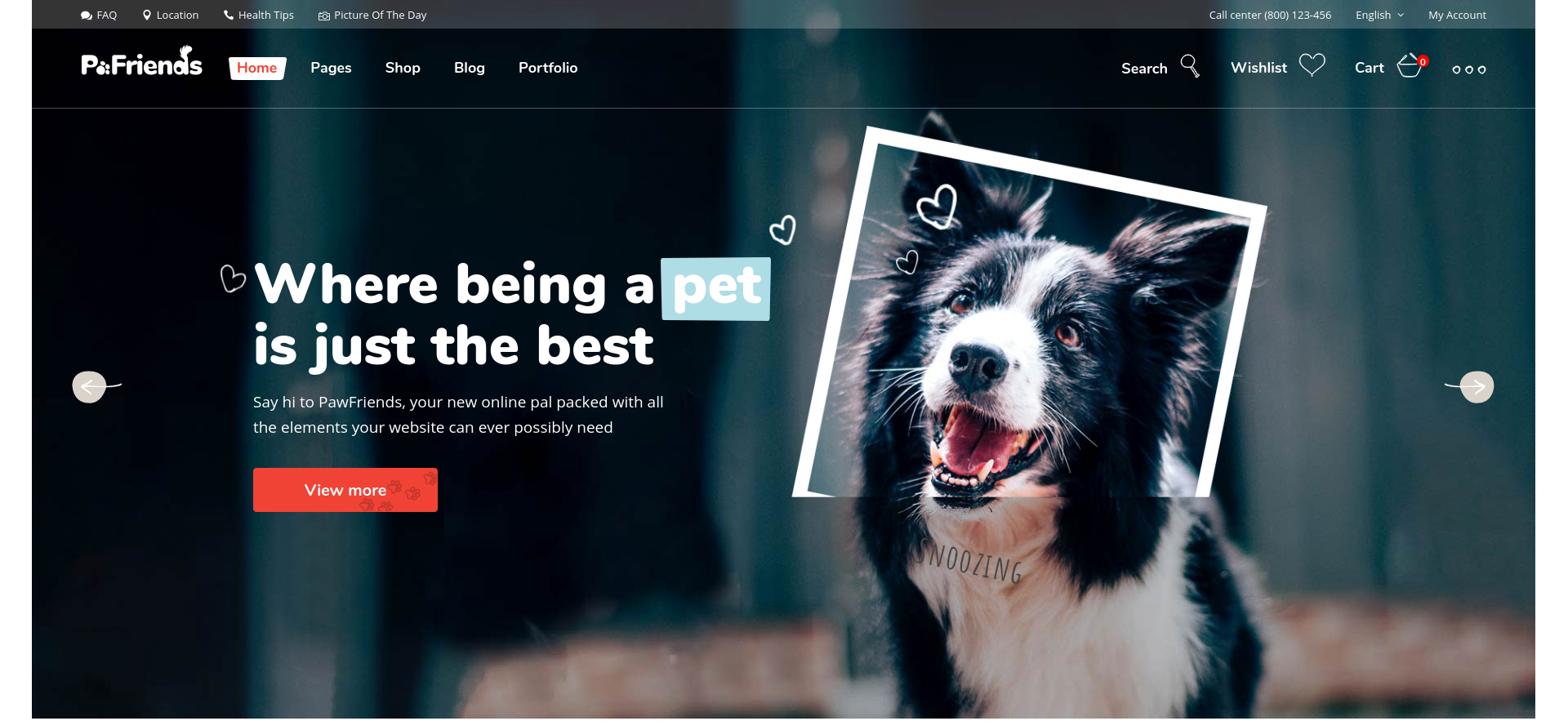 PawFriends - Retail Stores WordPress Theme