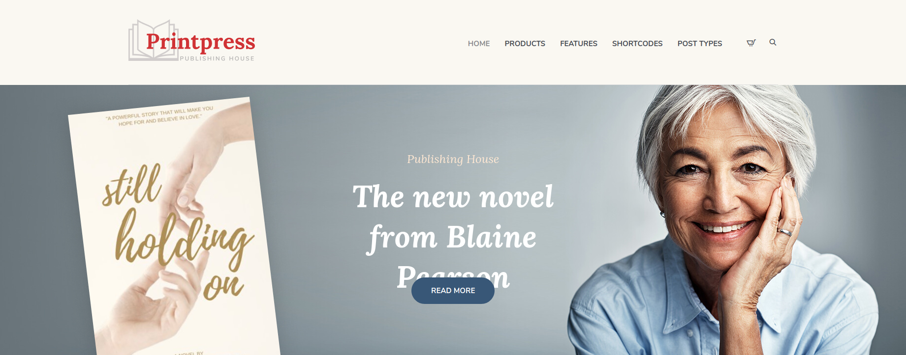 Printpress - Book Publishing WordPress Theme