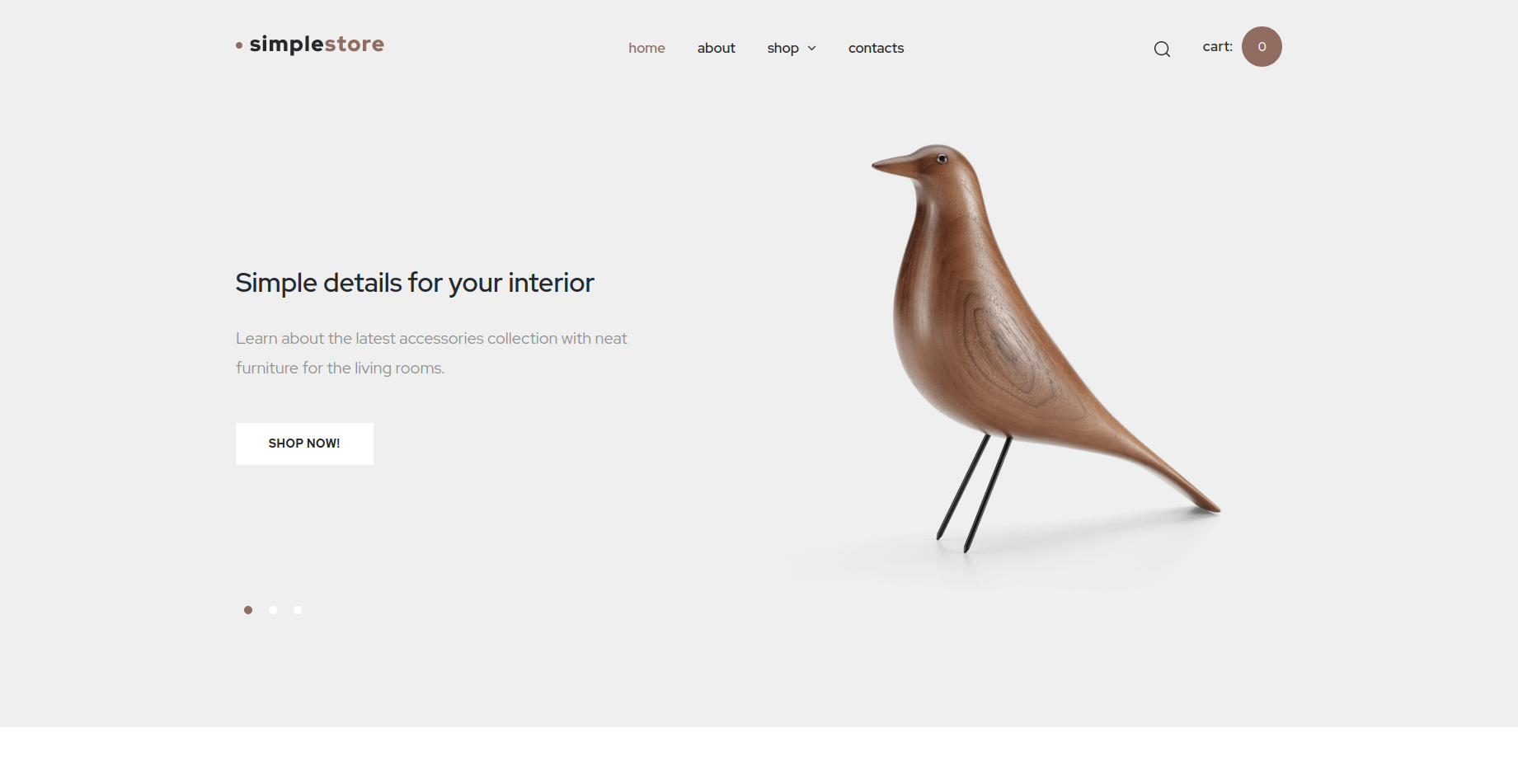 Simplestore - Home Decor Template for Online Shops WooCommerce Theme