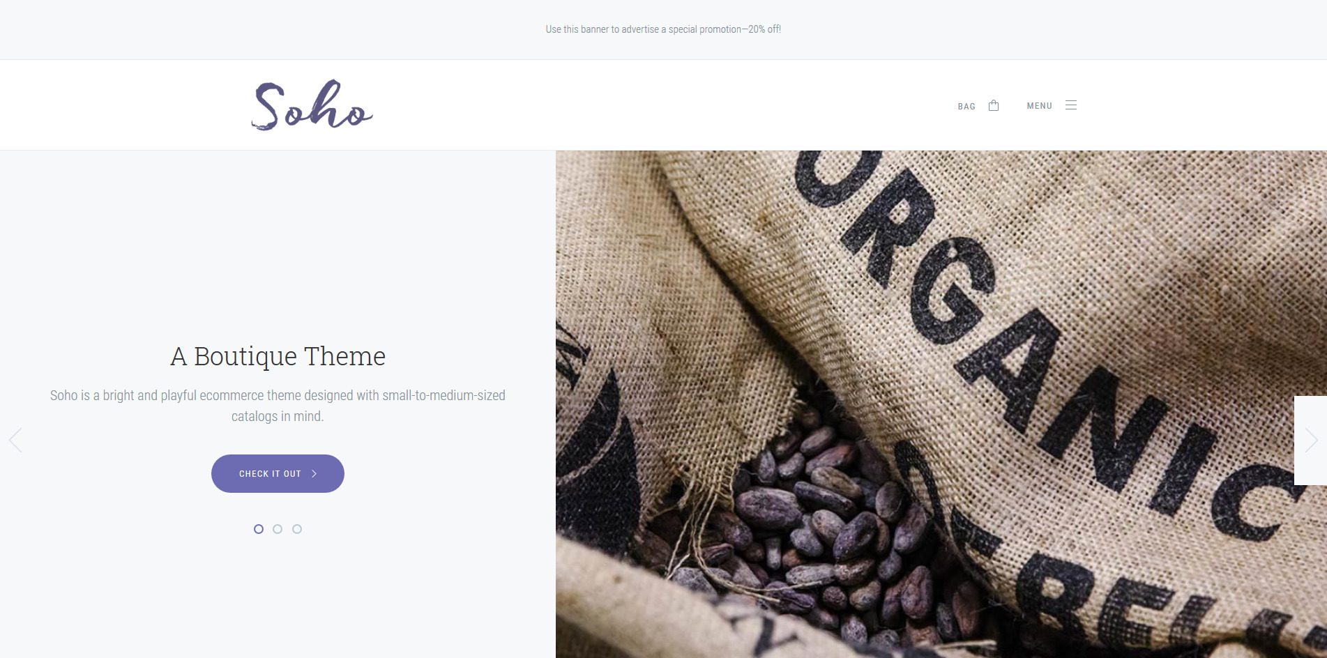 Soho Rich - Food & Beverage BigCommerce Themes
