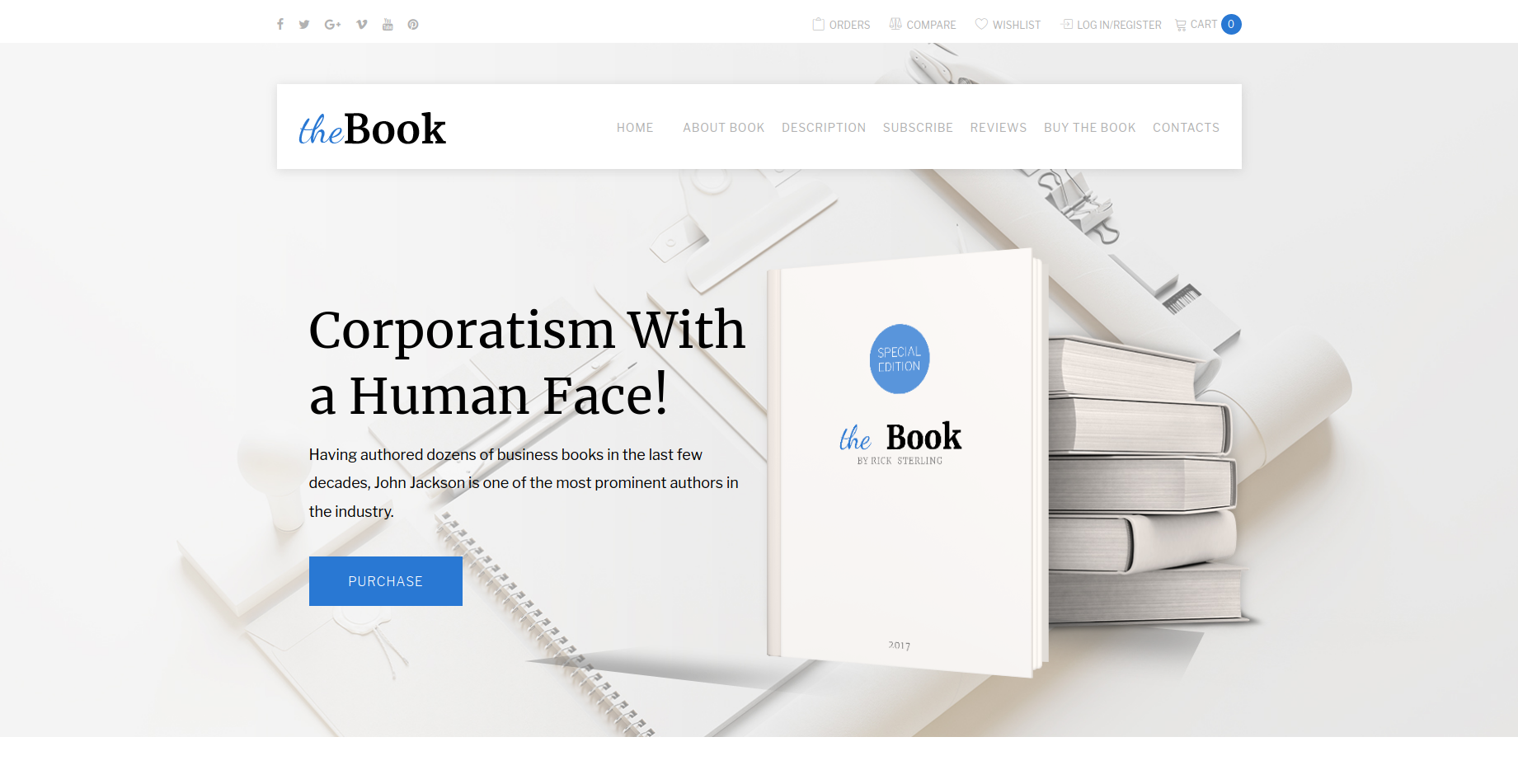 The Book - Single Book WooCommerce Theme