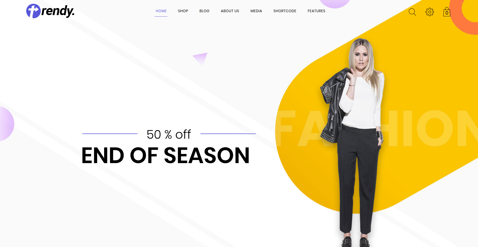 Trendy - The Fashion Store Responsive WooCommerce Theme