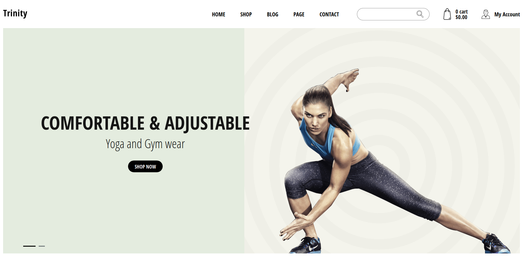 Trinity - Athleisure WooCommerce Theme