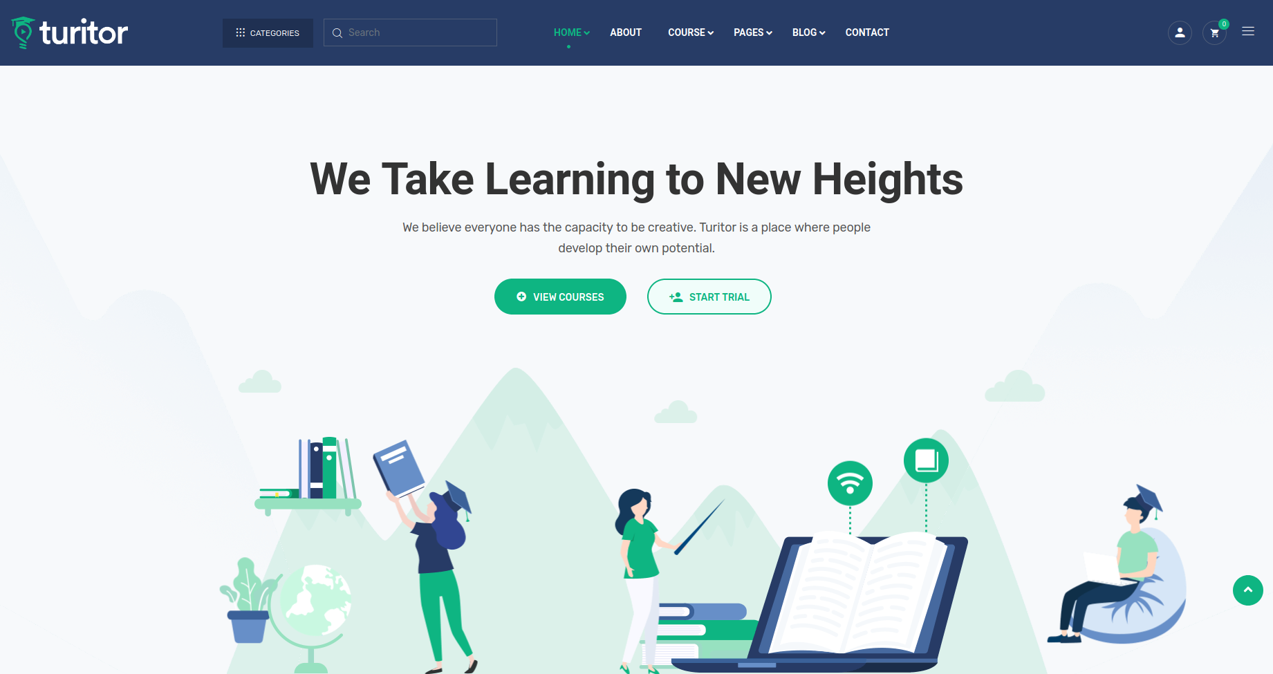 Turitor - Education WordPress Theme