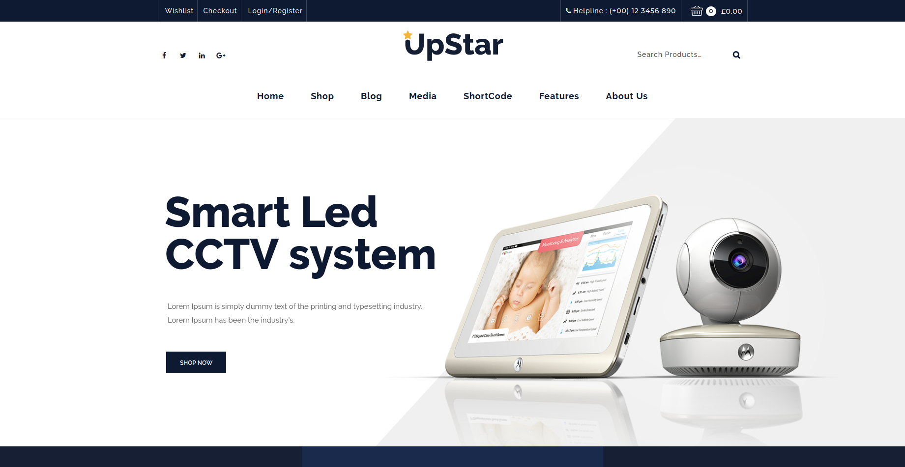 UpStar Multipurpose Store WooCommerce Theme