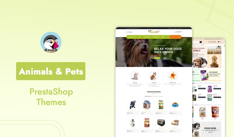 10+ Best Prestashop Themes For Animals & Pets Lover