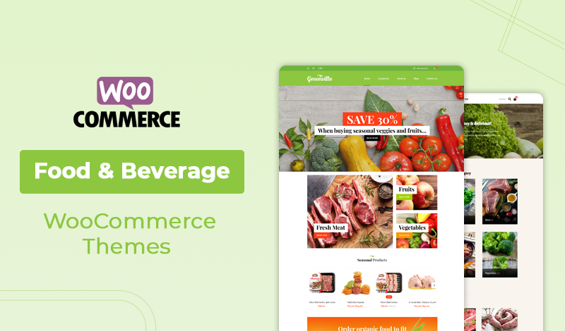 Top Premium Food & Beverage WooCommerce Themes