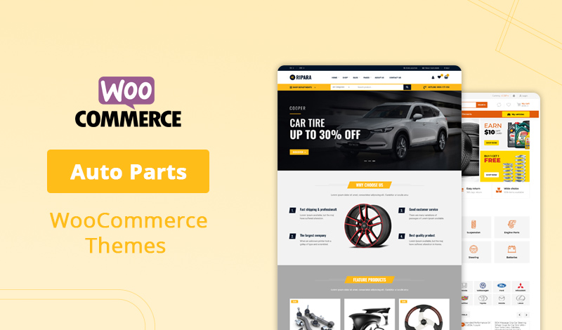Top 10+ Auto Parts WooCommerce Themes Collection