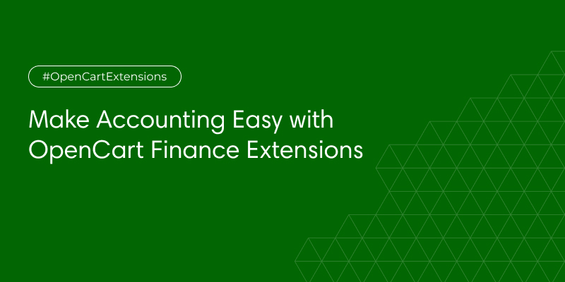OpenCart Finance Extensions